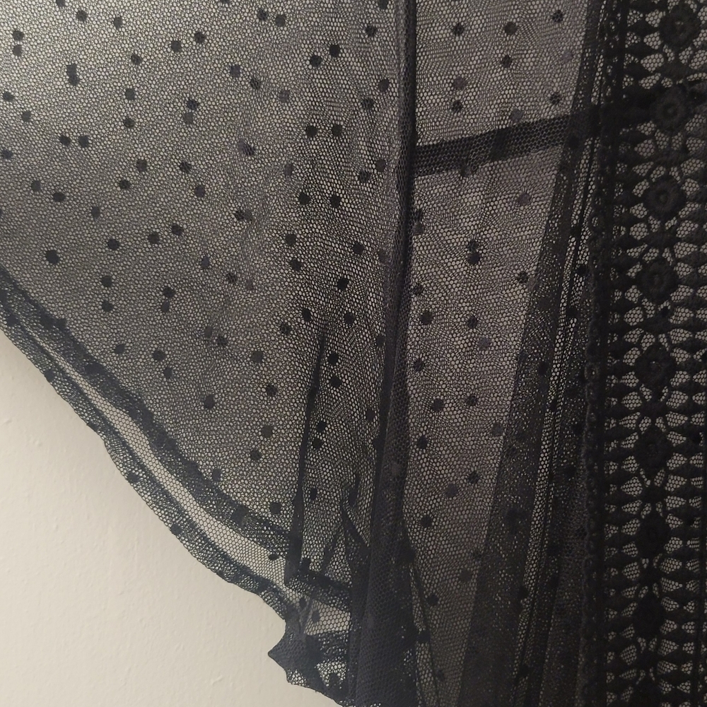 Torrid Black Lace Kimono Overdress - Picture 5 of 5